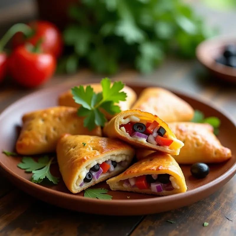 Empadas de Palmito Pupunha: Receta Brasileña Sin Gluten y Vegana en Airfryer