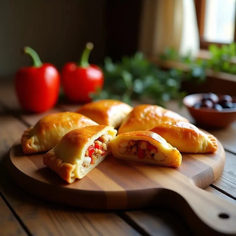 Empanada de Bonito y Pimiento: Receta Tradicional Canaria con Masa de Harina Integral