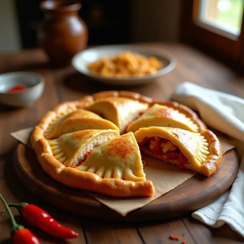 Empanada Cántabra de Bonito y Piquillo: Receta Tradicional para Compartir