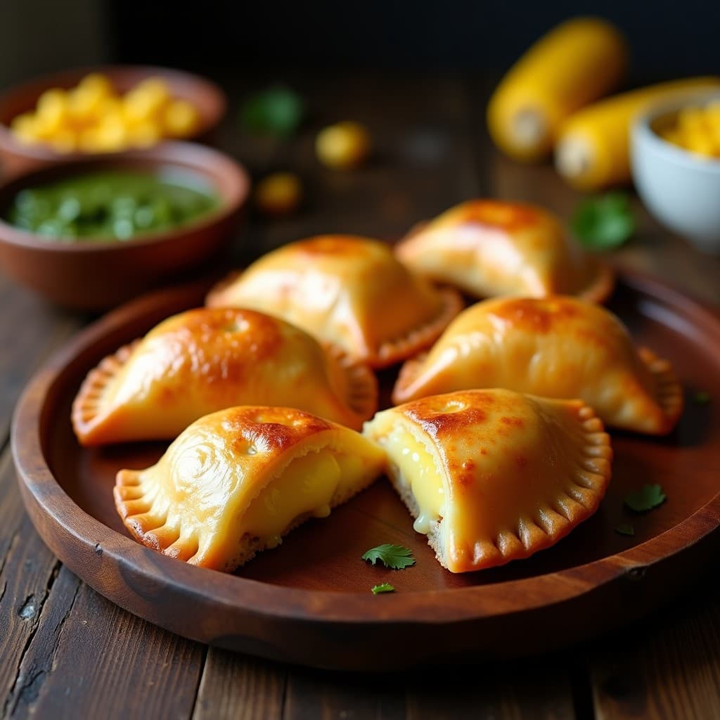 Empanada de Choclo y Queso de Oveja: Receta Argentina en Horno Crujiente