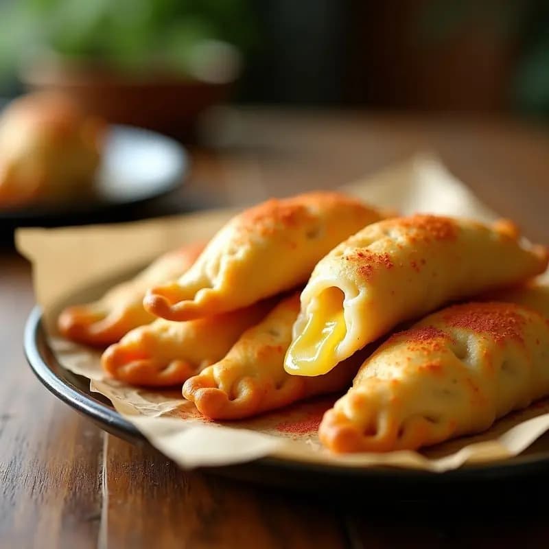 Empanada de Yuca y Queso de Oveja: Receta Argentina Sin Gluten en Airfryer