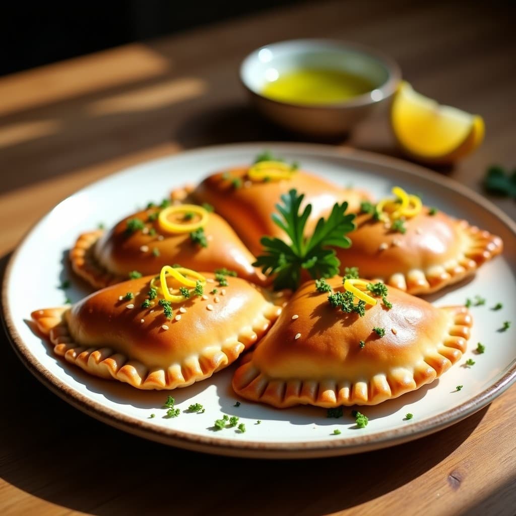 Empanadas de Aceituna Negra y Anchoas: Receta Pugliese en Airfryer Sin Harina