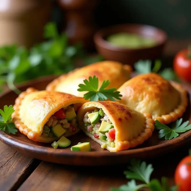 Empanadas de Aguacate y Atún con Masa de Yuca: Receta sin harina y alta en omega-3