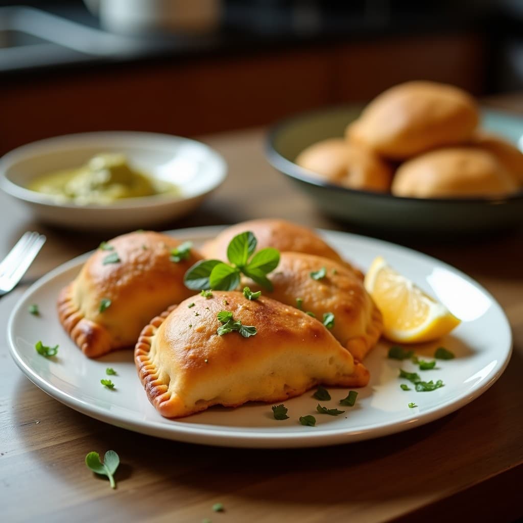 Empanadas de Masa de Algas y Relleno de Atún Vegano: Receta Marina en Airfryer