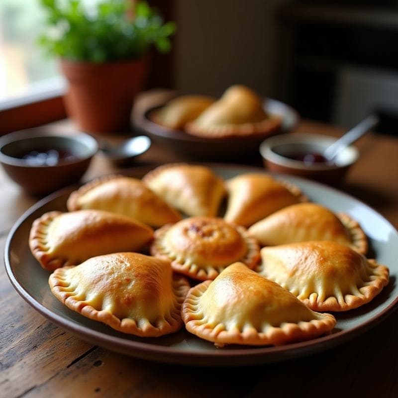 Empanadas de Amaranto y Queso de Cabra con Mermelada de Higos: Receta Mexicana sin Harina de Trigo