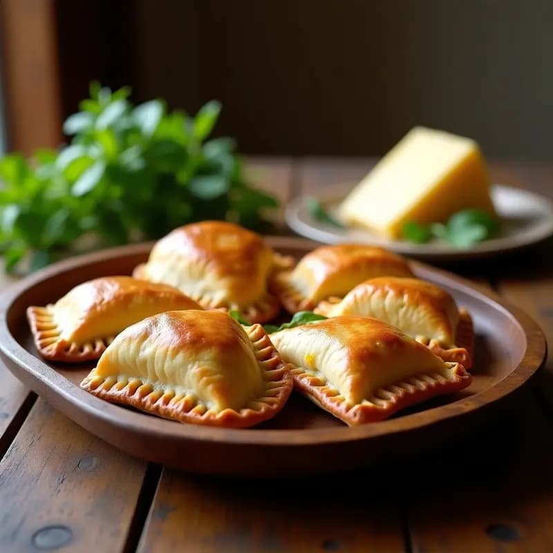 Empanadas Aragonesas de Borrajas: Receta Tradicional Española con Verduras de Temporada