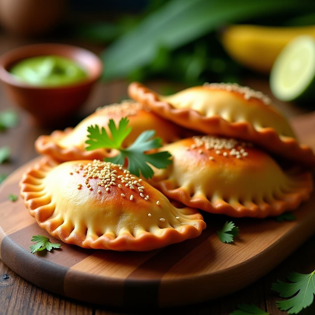 Empanadas de Carne de Arapaima y Yuca: Receta Amazónica en Airfryer con Toque Brasilero
