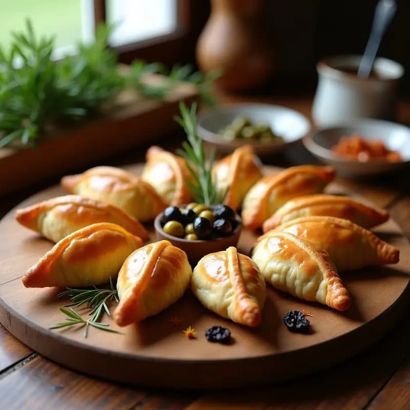 Empanadas Argentinas de Carne con Azafrán y Pasas de Uva: Receta Tradicional al Horno