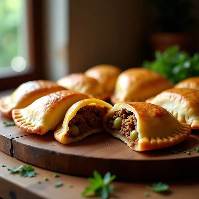 Empanadas Argentinas de Carne Corte: Receta Tradicional en Airfryer Sin Aceite
