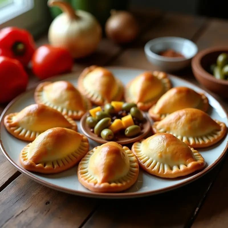Empanadas Argentinas de Carne y Huevos Duro: Receta para Congelar y Recalentar