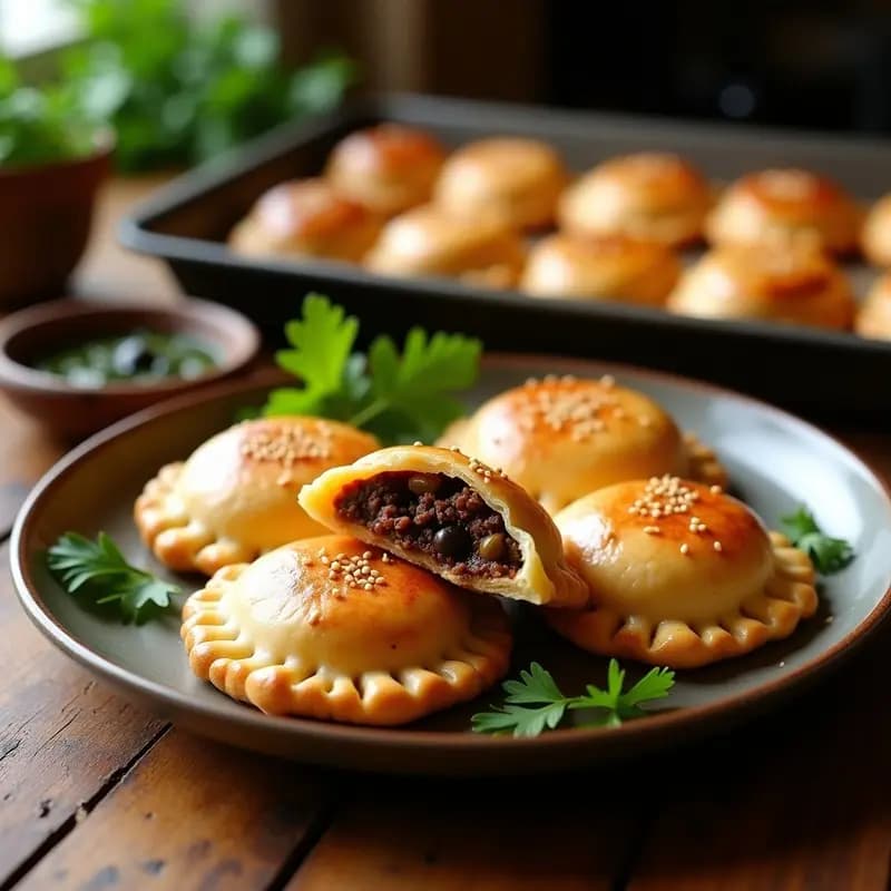 Empanadas Argentinas de Carne y Huevos Duros: Receta Casera para Fiestas y Tupper