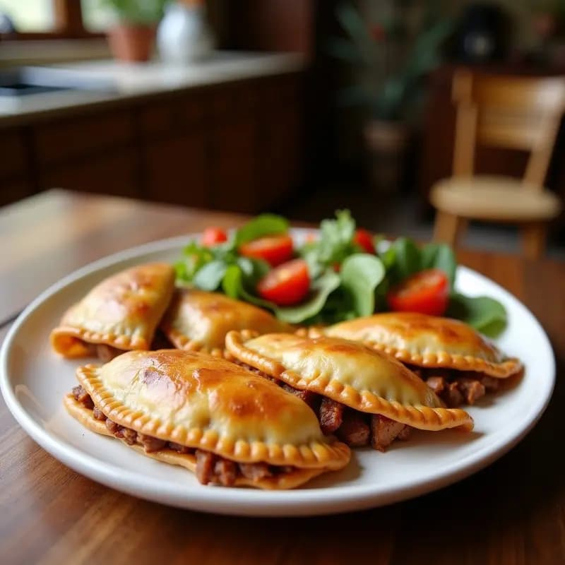 Empanadas Argentinas de Carne con Pasas y Aceitunas: Receta Sweet & Salty