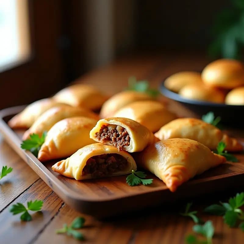 Empanadas Argentinas de Carne con Queso y Cebolla: Receta Tradicional para Congelar