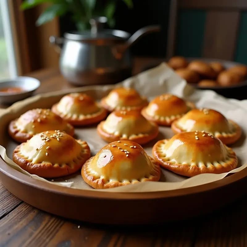 Empanadas Argentineñas de Carne Cortada a Cuchillo con Queso Tybo: Receta Tradicional en Horno