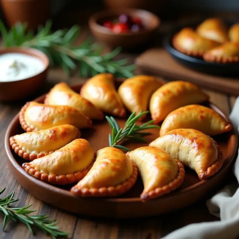 Empanadas Argentinas de Carnes Veganas: Receta Sin Gluten con Masa de Almidón de Yuca