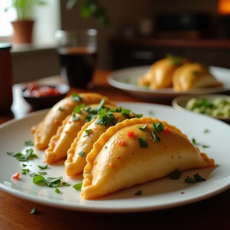Empanadas Argentinas de Humita y Queso Tybo: Receta Tradicional y Cremosa en 30 Minutos