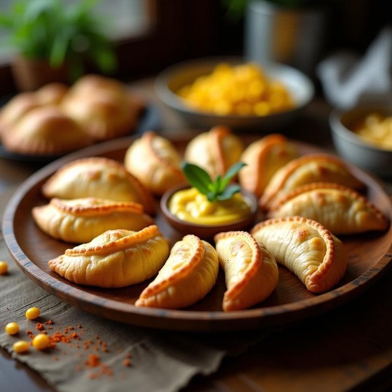 Empanadas de Humita y Queso Fresco: Receta Argentina Tradicional con Toque Cremoso