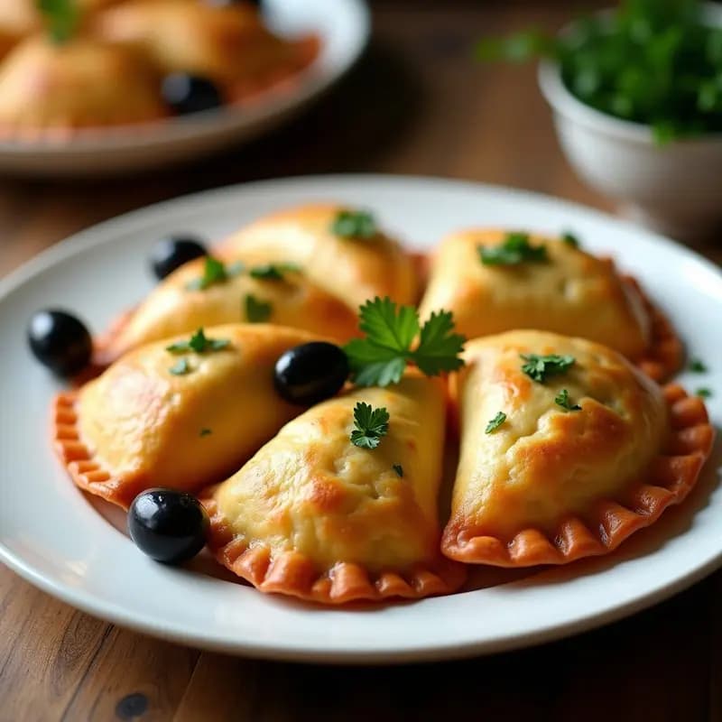 Empanadas de Atún y Aceitunas Negras: Receta en Airfryer con Masa de Yuca y Sin Gluten