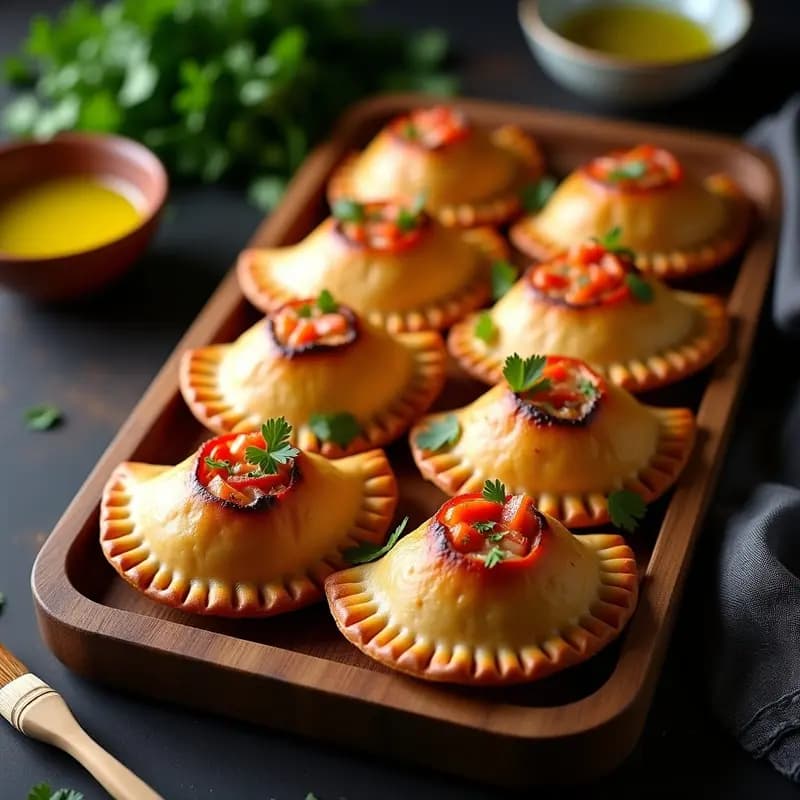 Empanadas de Tuna y Pimiento Asado con Masa Integral: Receta Argentina Alta en Omega-3