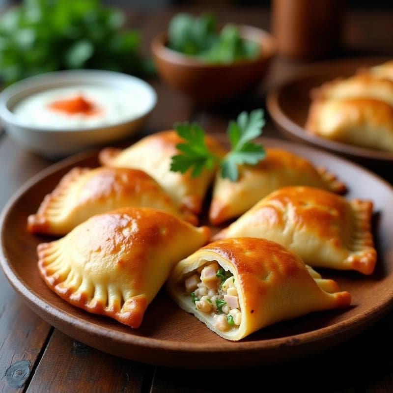 Empanadas de Atún y Pimiento del Padrón: Receta en Airfryer Sin Aceite