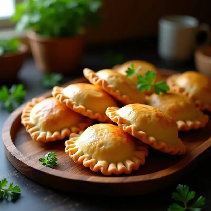Empanadas de Atún y Piquillos con Masa de Harina de Chickpeas: Receta Vasca Keto y Sin Gluten