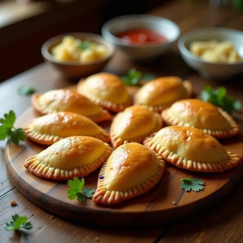 Empanadas Portuguesas de Bacalao y Patata: Receta de Comfort Food