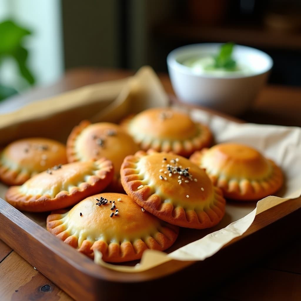 Empanadas de Batata y Espinacas con Masa de Yuca: Receta Sin Gluten de Cocina Argentina