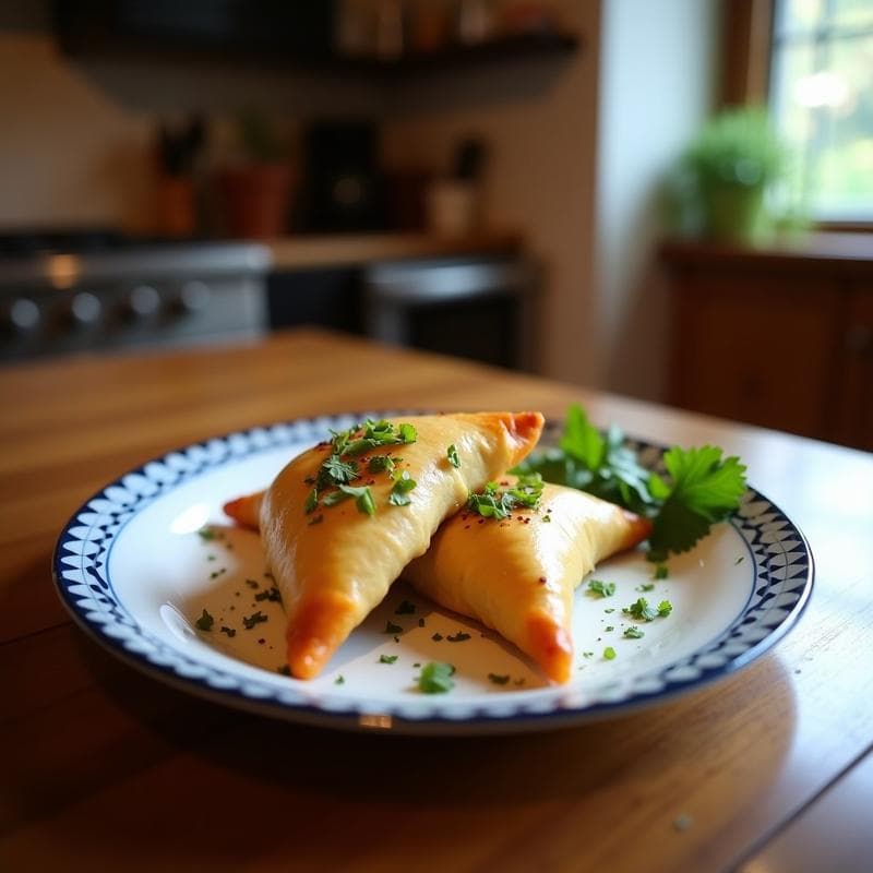 Empanadas de Batata Morada y Queso Azul: Receta Argentina Gourmet en Olla Exprés