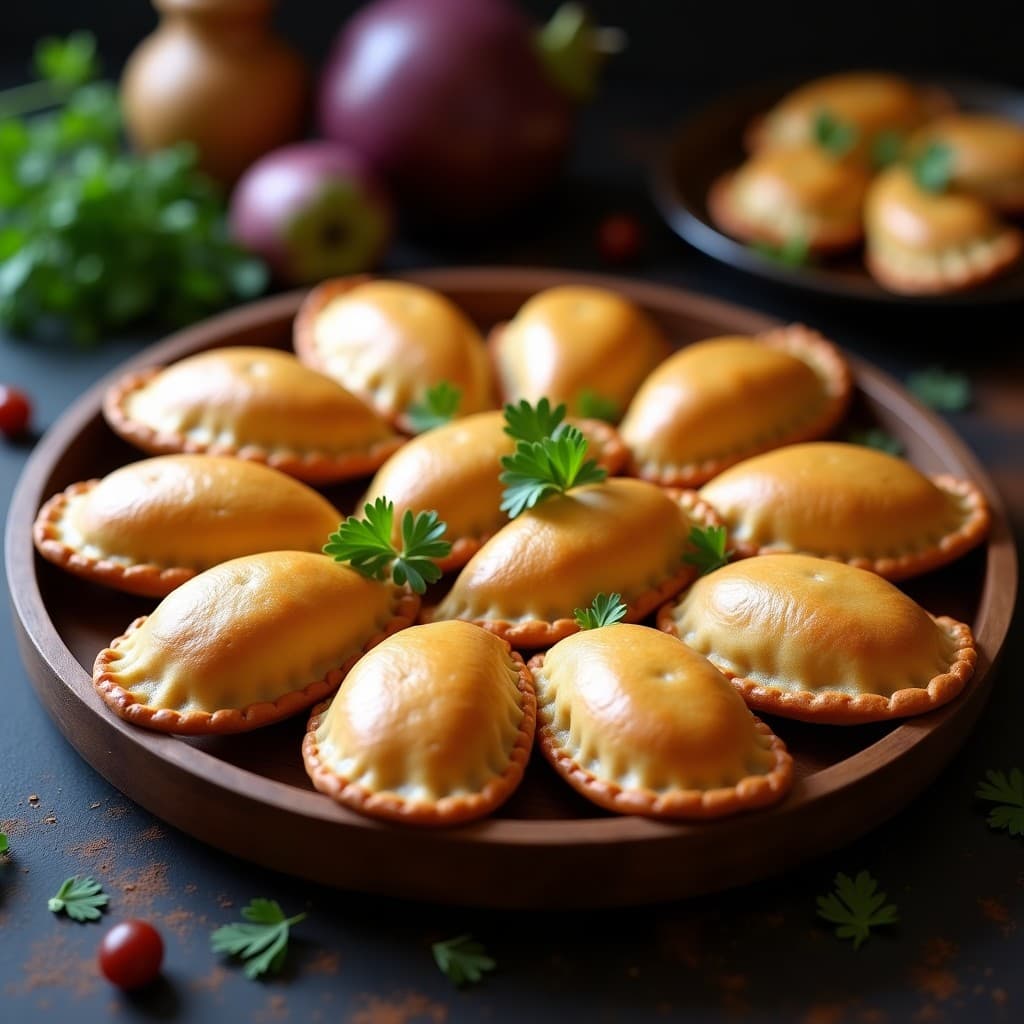 Empanadas de Batata Morada y Queso de Cashew: Receta Argentina Vegana en Thermomix