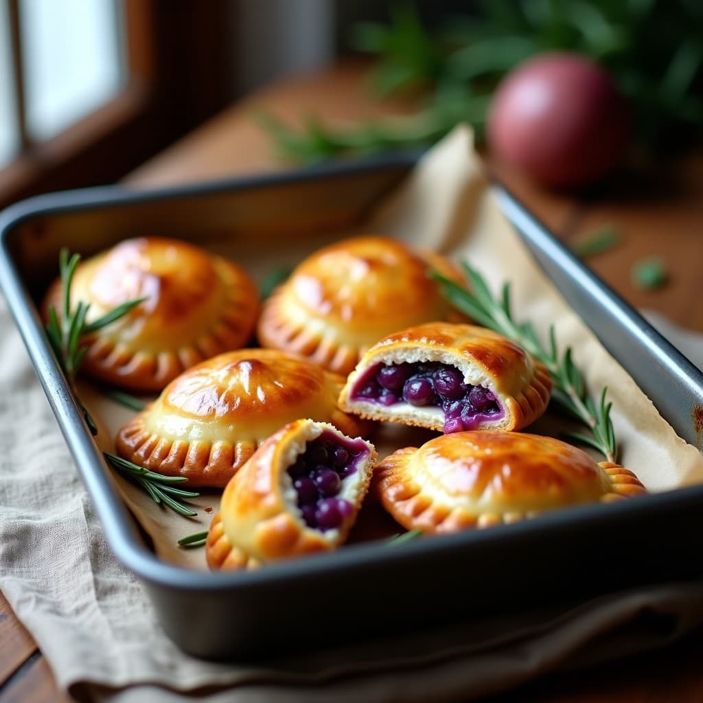 Empanadas de Batata Morada y Queso Vegano: Receta Argentina en Horno Sin Gluten