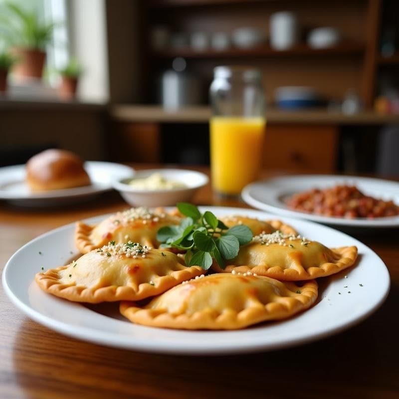 Empanadas de Camote y Espinacas con Queso de Cabra: Receta en Thermomix Sin Amasar