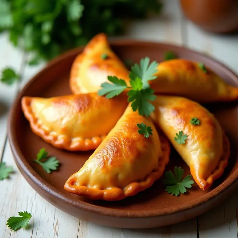Empanadas de Masa de Camote con Relleno de Picadillo de Insectos: Receta Sostenible y Alta en Proteína