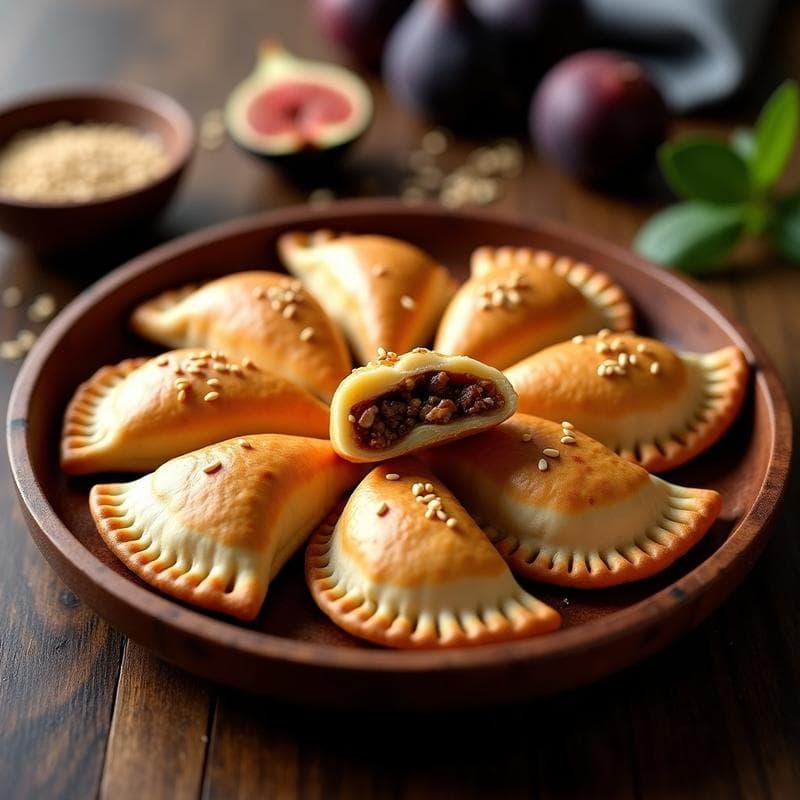 Empanadas de Carne de Canguro y Higo con Masa de Mandioca: Receta Australiana Sin Gluten