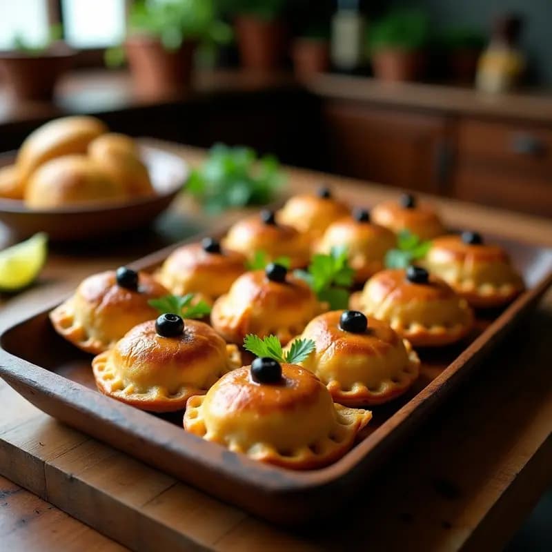 Empanadas de Carimañola Rellena de Carne Molida y Aceitunas: Receta Colombiana Crujiente
