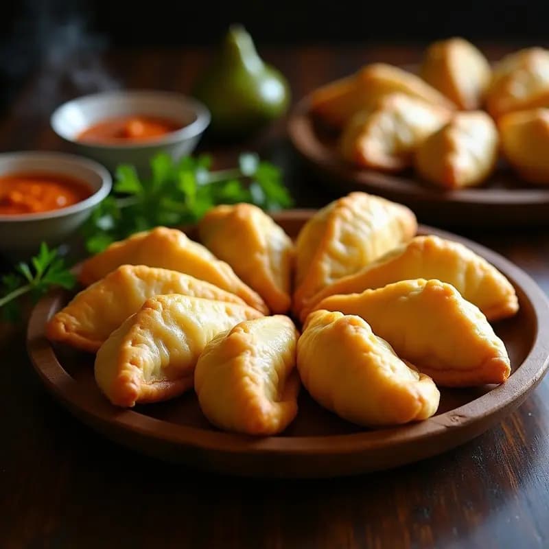 Empanadas de Carimañola Colombiana con Yuca y Queso: Receta Crujiente y Alta en Carbohidratos