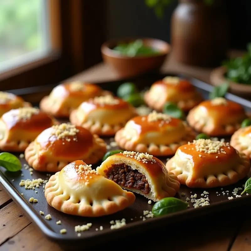 Empanadas Argentinas de Carne Picada y Aceitunas con Masa de Mandioca: Receta Sin Trigo