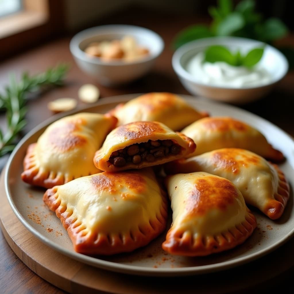 Empanadas de Carne Picada y Higos Negros: Receta Argentinan Gourmet en Airfryer
