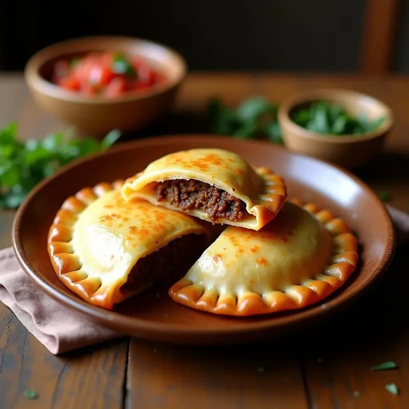 Empanadas de Carne Mechada con Masa de Mandioca: Receta Paraguaya en Olla Lenta