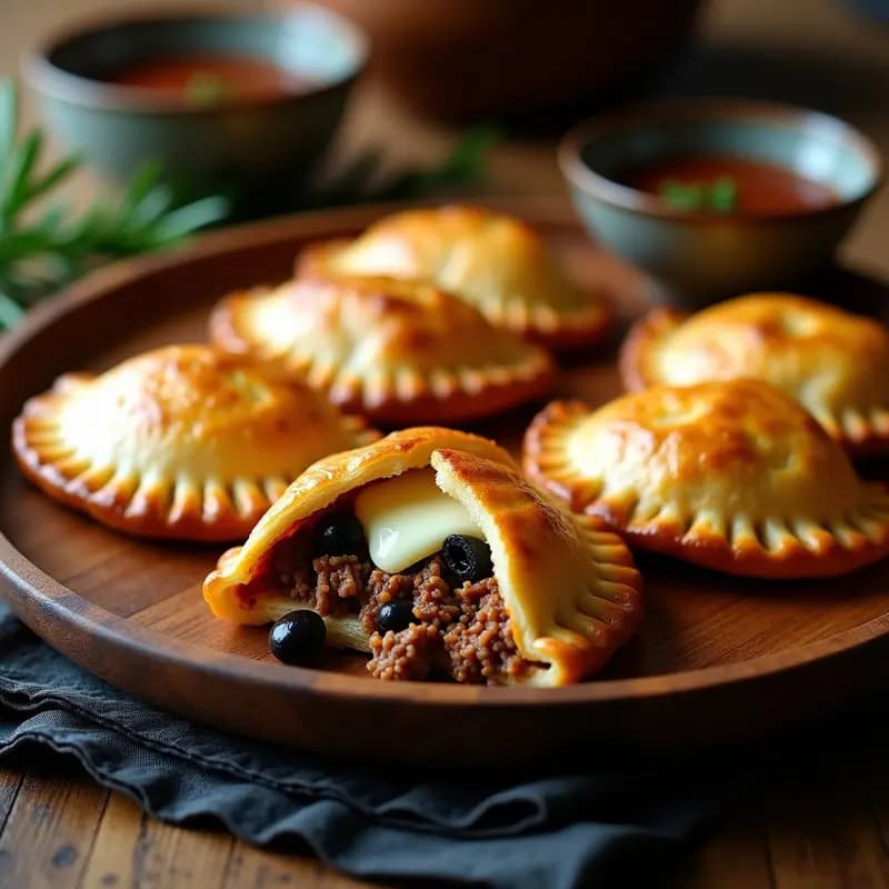Empanadas de Carne Mechada con Queso Mozzarella: Receta Argentina en Olla Lenta
