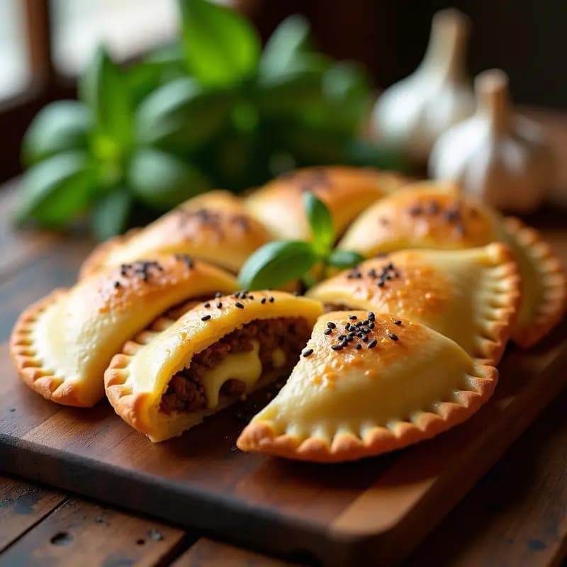 Empanadas de Carne Mechada y Queso Mozzarella: Receta Venezia en Thermomix y Rápida