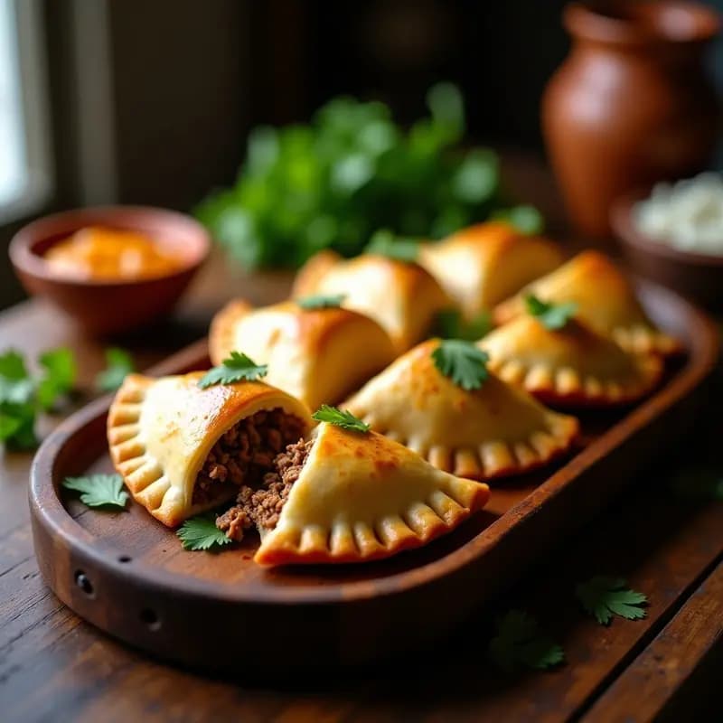 Empanadas de Carne Mecida y Queso de Anacardos: Receta Venezolana Sin Gluten