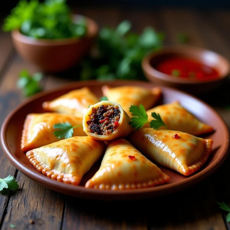 Empanadas de Carne de Res y Pasas con Masa de Yuca: Receta Colombiana Sin Trigo