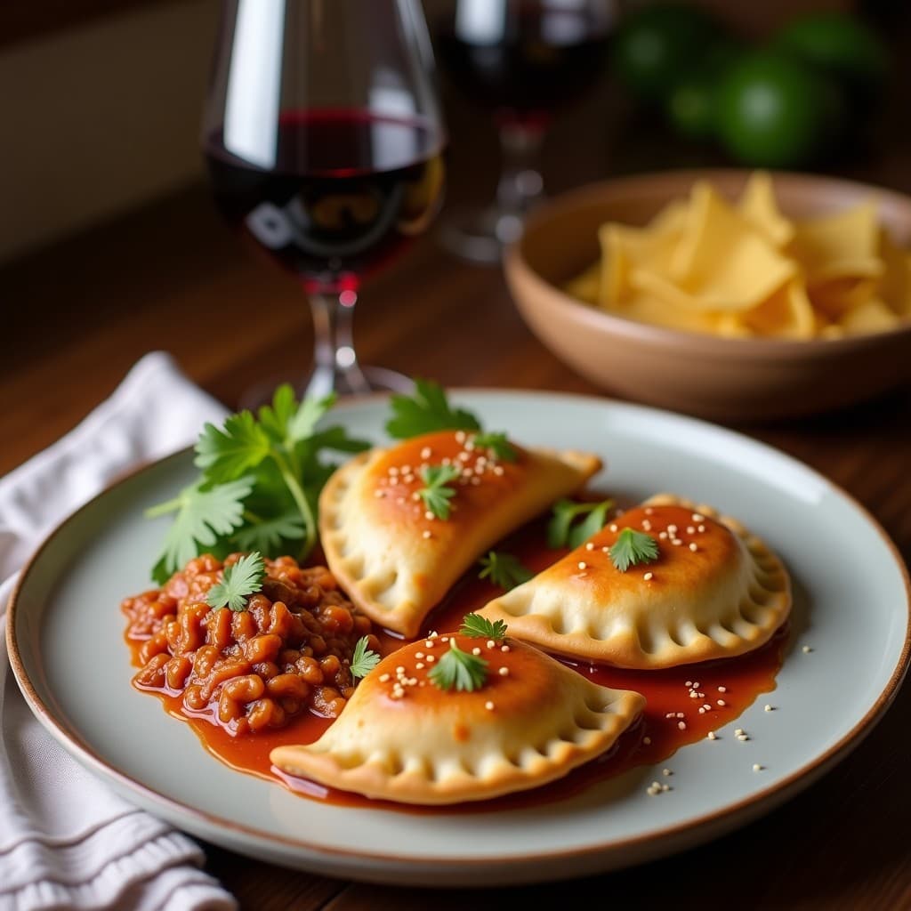 Empanadas de Carne de Res y Pasas al Vino Tinto: Receta Argentina en Thermomix