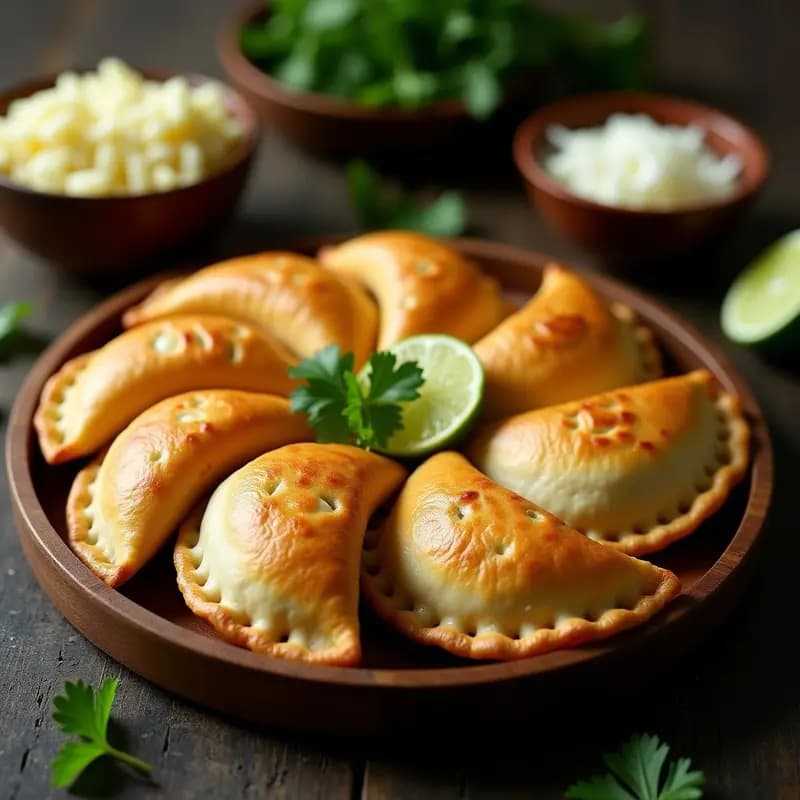 Empanadas de Chayote y Queso Panela con Masa de Yuca: Receta Guatemalteca Sin Trigo