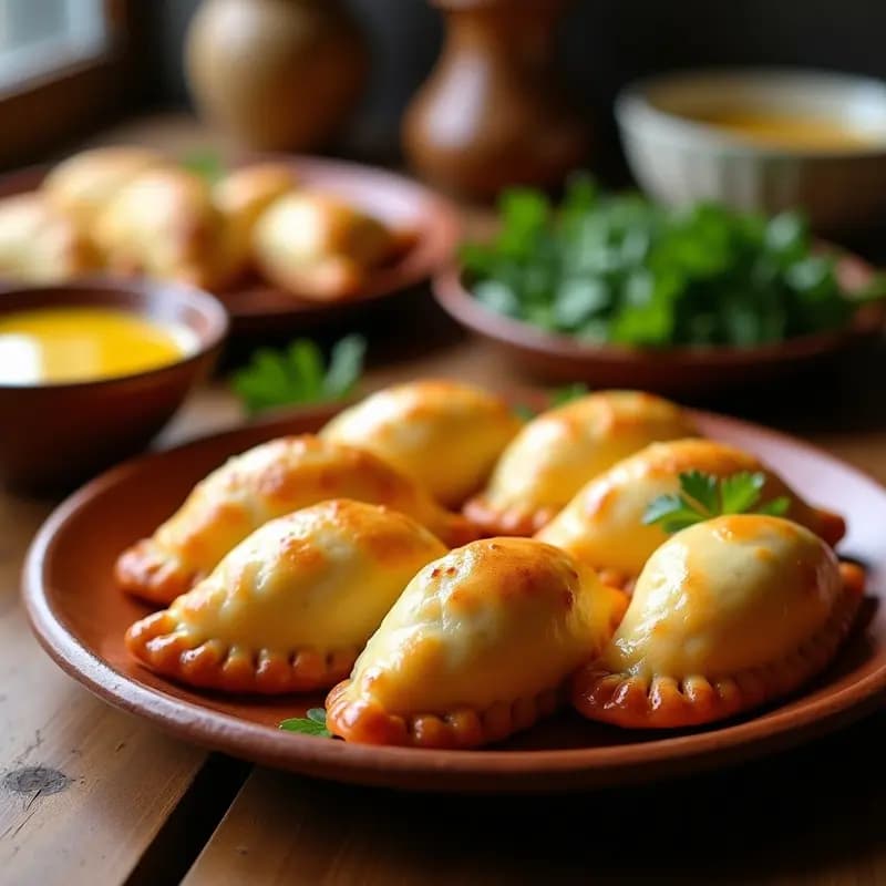 Empanadas de Chipras y Queso Fresco: Receta Boliviana para Aperitivo en Airfryer