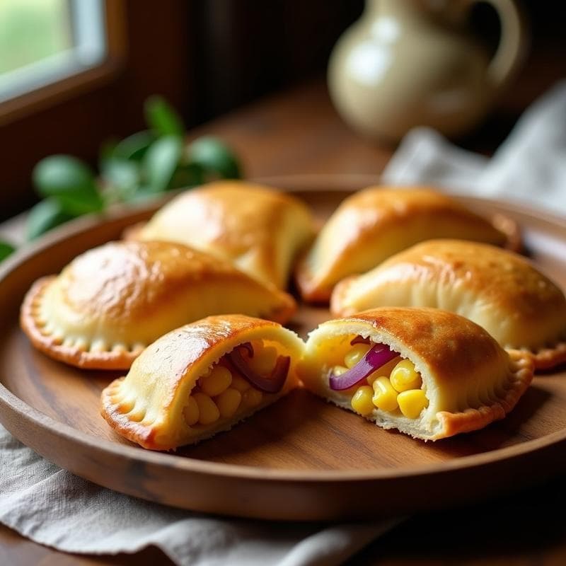 Empanadas de Choclo y Queso Fresco: Receta Chilena en Thermomix con Toque Tradicional