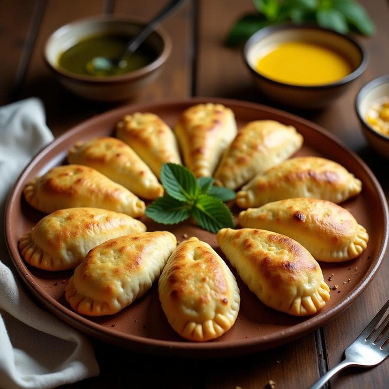 Empanadas de Choclo y Queso Tybo: Receta Argentina en Airfryer con Masa de Maíz Amarillo