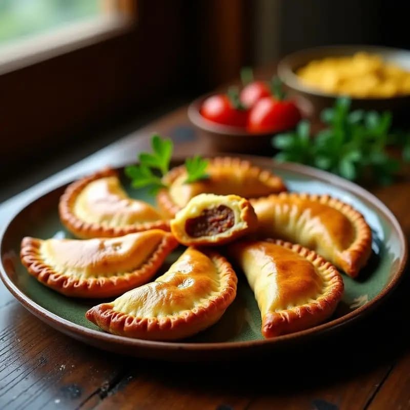 Empanadas de Chorizo y Queso Idiazábal: Receta Española en Airfryer con Masa de Harina Integral