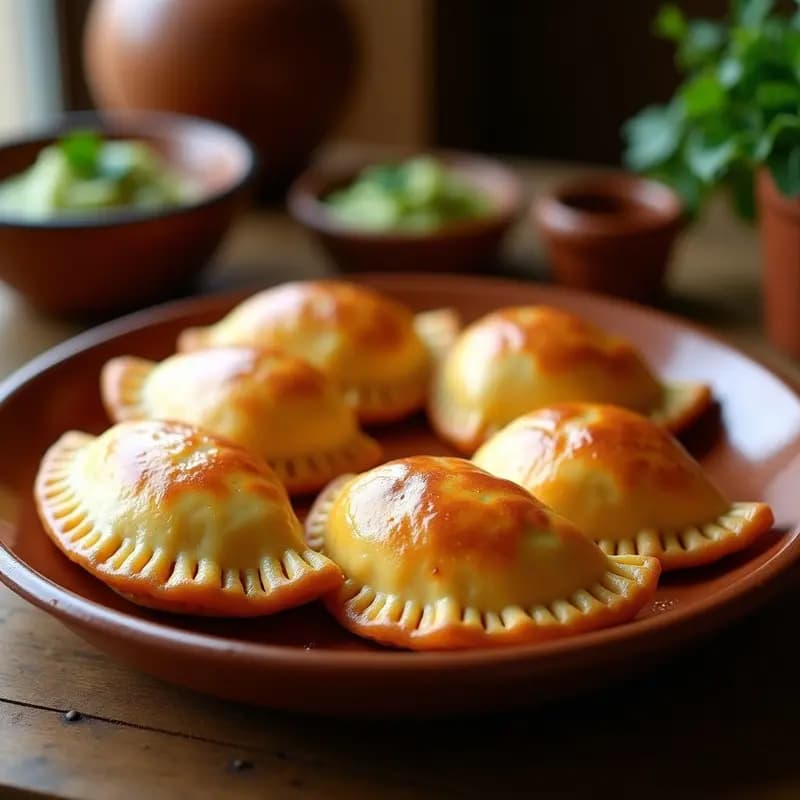 Empanadas de Chorizo y Queso Oaxaca: Receta Mexicana en Olla Rápida