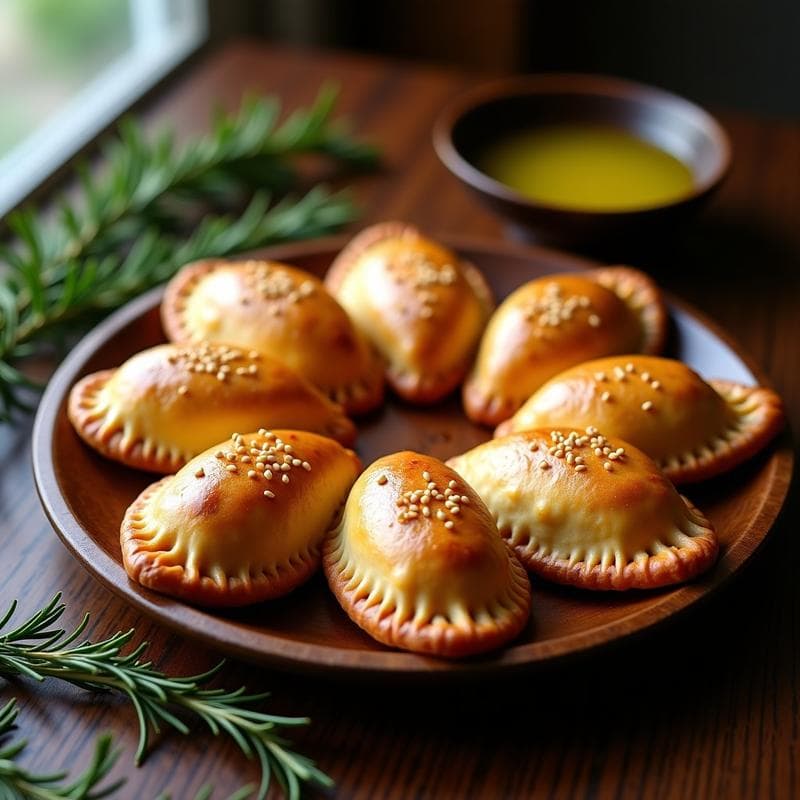 Empanadas de Chorizo de Soja y Pimientos del Padrón: Receta Vegana en Thermomix